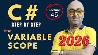 C# Variable scope β Beginner Friendly Tutorial β Csharp programming 2026