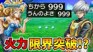 力と運の良さ999で限界突破火力が出せる！？検証してみたところ...。【ドラクエ3リメイク】【naotin】