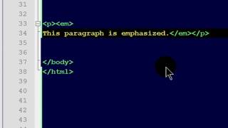 xHTML: Block and Inline Elements