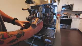 Making espresso at home