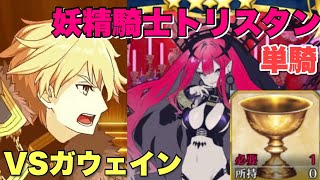 【FGO】真名バレ注意! マスターから聖杯を全て吸い尽くした妖精騎士トリスタン(メスガキ)がガウェインを負けさせる【神聖円卓領域 キャメロット】第17節「レプリカ」妖精騎士トリスタン擬似単騎