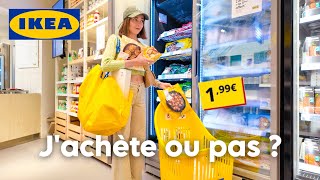 J’ACHÈTE LES MEILLEURS PRODUITS FOOD/CUISINE CHEZ IKEA