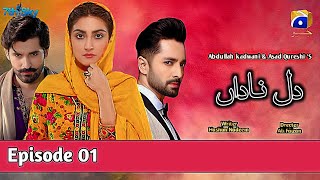 Dil e Nadan | Episode 01 | Danish Taimoor | Hiba bukhari | Mirza Zain baig | New drama News | JSZin