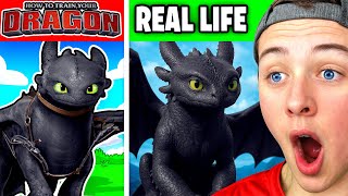 How To Train Your Dragon in REAL LIFE