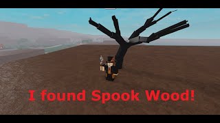 Found Spook Wood in Lumber Tycoon 2!