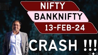 Nifty Prediction and Bank Nifty Analysis for Tuesday | 13 February 24 | Bank NIFTY Tomorrow