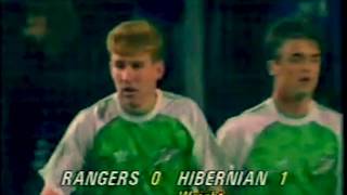 Hibernian FC v Rangers - Scottish League Cup Semi Final September 21st 1991