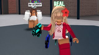 She PRETENDED To BE ME, So I JOINED Her on my MAIN..(Murder Mystery 2)