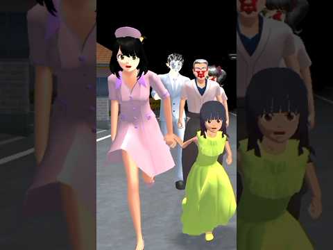 Historia de terror zombie #shorts #sakuraschoolsimulator #shortvideo #sakura #viral