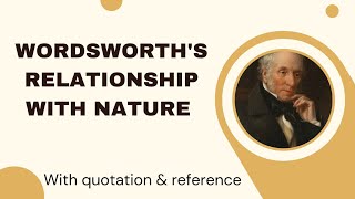 Wordsworth's relationship with nature | NTRCA English Lecturer Written Exam | English Literature |