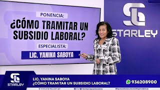 Recursos Humanos CLASE GRATUITA: ¿CÓMO TRAMITAR UN SUBSIDIO LABORAL?