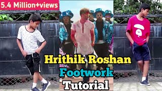 Jai Jai Shivshankar | Hrithik Roshan Footwork Dance Tutorial | Step by Step| Tiger Shroff | War