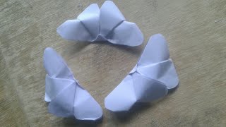 How to make easy origami butterfly     ഇത്രയും ഈസിയായി നിങ്ങൾ ഇത് ഇതുവരെ കണ്ടിട്ടുണ്ടാവില്ല !!!