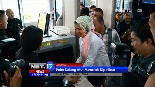 NET17 - Putra Sulung Atut Andhika Hazrumy menolak diperiksa