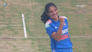 Renuka Singh 4 wickets vs West Indies Women | 3rd ODI - INDW vs WIW