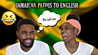 Translating Jamaican 🇯🇲Patois To English🏴󠁧󠁢󠁥󠁮󠁧󠁿 | Funny edition 😂*must watch*