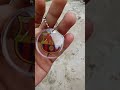 Resin art - diy keychain epoxy resin #shorts