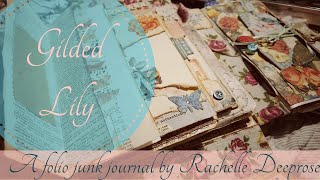 A folio Junk Journal by Rachelle! The most gorgeous thing I've ever seen! sold, thank you 🥰