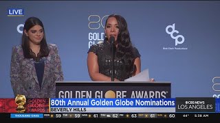 Golden Globe Awards nominations announced