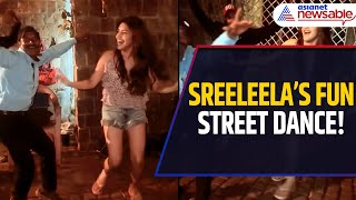 Sreeleela’s Fun STREET DANCE with Friends Goes Viral, Wins Fans’ Hearts!