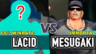 KOF XV ▰ LACID (Random) vs MESUGAKI DINO (Clark/Dinosaur/Yamazaki)