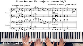 Sonata op.66 n.2 - F. Kuhlau (for Piano duet)