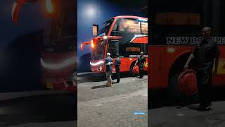 DETIK-DETIK RILISNYA DOUBLE DECKER PERTAMA SUMATRA 🔥| Bus Makmur Halmahera #fyi #fyiシ゚viral #short