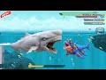 Hungry Shark Evolution - Moby Dick New Skin Gameplay 🐋 Mega Munch Giant Monster Shark