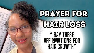 Prayers With Bible Verses | Prayer For Hair Growth #warfareprayers #growhair