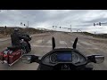 Harley VS Gold Wing Race