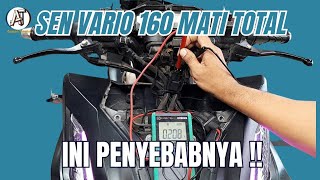 🔴PENYEBAB HONDA VARIO 160 ABS SEIN MATI TOTAL!