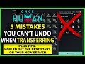 Once Human 5 MISTAKES YOU CANT UNDO when Server Transferring | Tips for the Best Start | Level Fast!