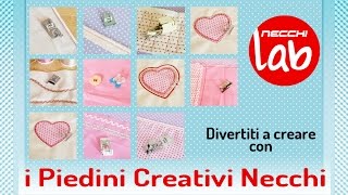 Necchi Lab | Piedini per la tua creatività