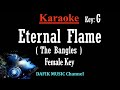 Eternal Flame (Karaoke) The Bangles Female key G