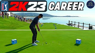 AT\u0026T PEBBLE BEACH PRO-AM FINALE! PGA TOUR 2K23 Career Mode Part 157!