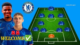 YEREMAY HERNANDEZ TO CHELSEA✅✅ NEW POTENTIAL CHELSEA STARTING LINEUP FEAT JORREL HATO