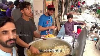 国内少见的羊肉大锅饭，视觉味觉的双重享受 #羊肉