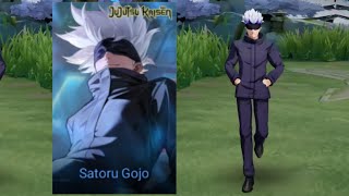 Kongming Satoru Gojo | In Game Close Up | Honor Of Kings X Jujutsu Kaisen