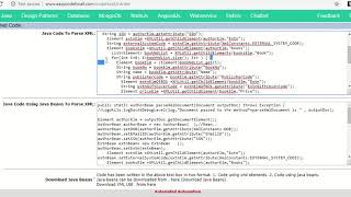 JavaCodeGenerator2; Java Code Generator
