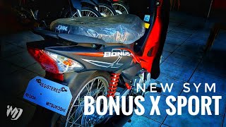 MATIPID NGAYONG 2022 | NEW SYM BONUS X SPORT (2022) #iMarkMoto