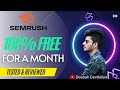 How To Use Semrush Free For 1 Month (No Credit Card) | BundledSeo.Com