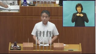 兵庫県議会令和2年7月臨時会本会議　（7月27日質疑　門隆志　（維新の会）