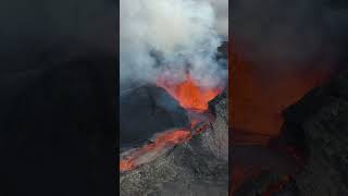 lava eruption volcano krakatoa on earth what  happen on earth let me tell about it