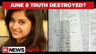 Disha Salian Death Case: June 8 Diary Entries Missing From The Register