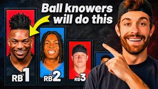 How the 1st Round of 2026 Fantasy Football Drafts Should Go