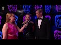 amelia dimoldenberg interviews harriet dyer and patrick brammall bafta tv awards 2023