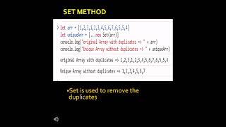 JavaScript Remove Duplicates - Tutorial - UI UX Docs Shorts3