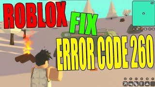 Roblox FIX Disconnected Error Code 260 On PC (Problem Receiving Data)