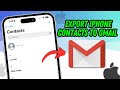 How to Export iPhone Contacts to Gmail 2026 | Full Guide