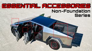 Non-Foundation Cybertruck Essential Accessories! Don't WASTE Money!